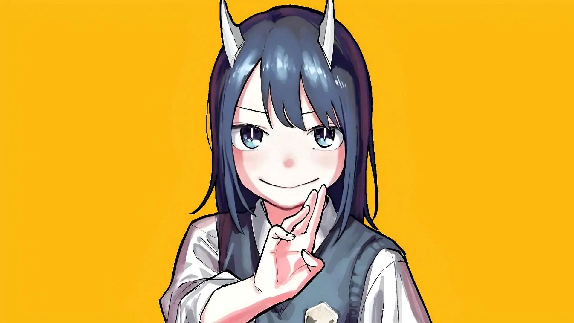 Aoki Ruri, as seen in the manga (Image via Shueisha)
